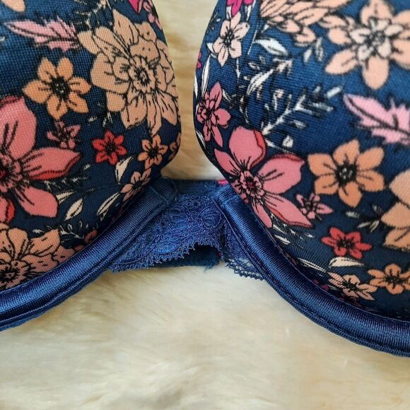 2/$20 MAIDENFORM Floral Bra 34B - Picture 2 of 5